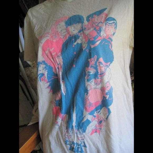 Mob Psycho 100 Anime Short Sleeve Tee Shirt ONE Supernatural Onepunchman Psychic - Picture 9 of 11